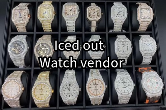 Moissanite watch ( vendor )